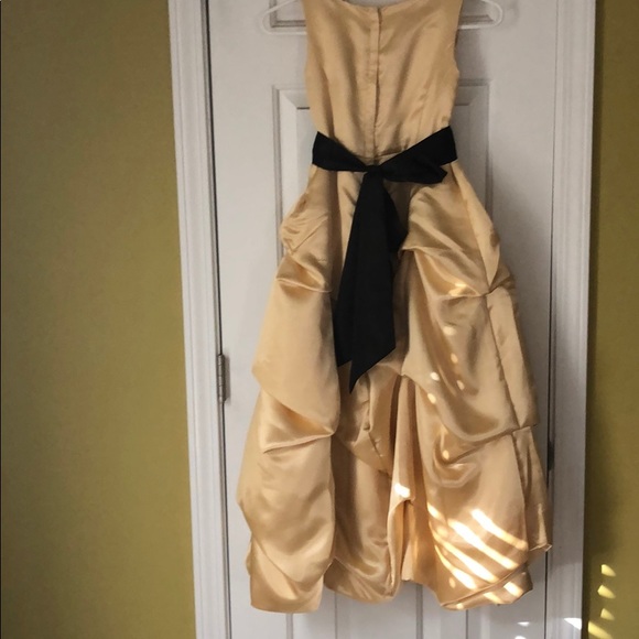Gold and black size 12 youth dress - Picture 3 of 3